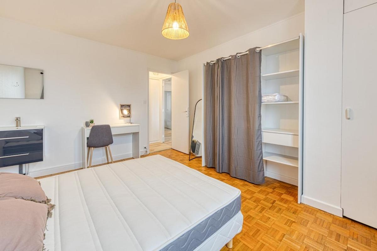 Magnificent Apartment, 4 Bedrooms, Fiber Wifi Grenoble Exterior photo